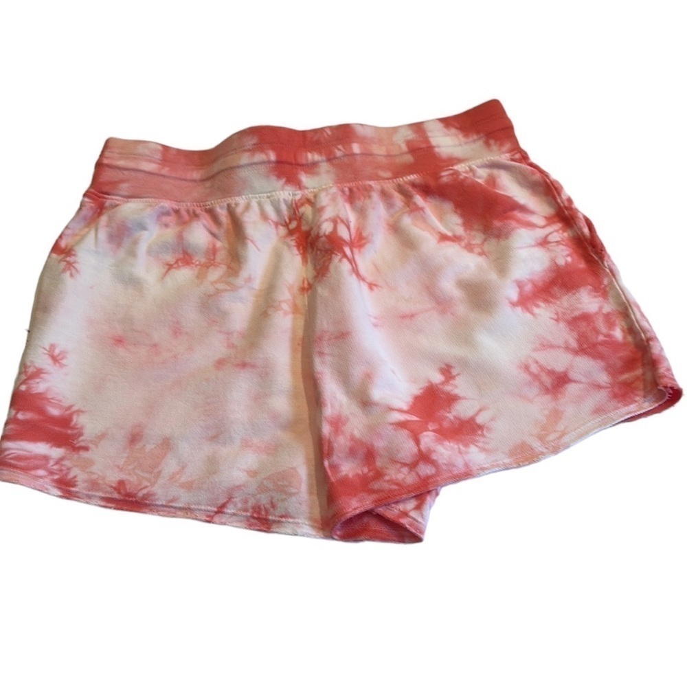 Splendid Burst Tie Dye Print Tie  Dye High Waisted Shorts size XS.